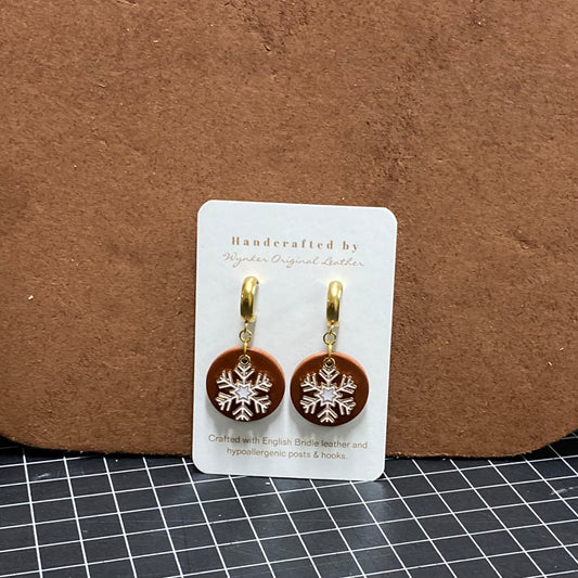 Christmas Snowflake Earrings