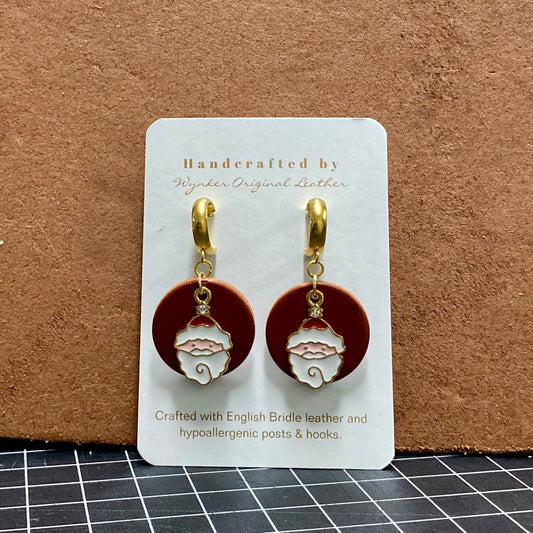 Christmas Santa Earrings