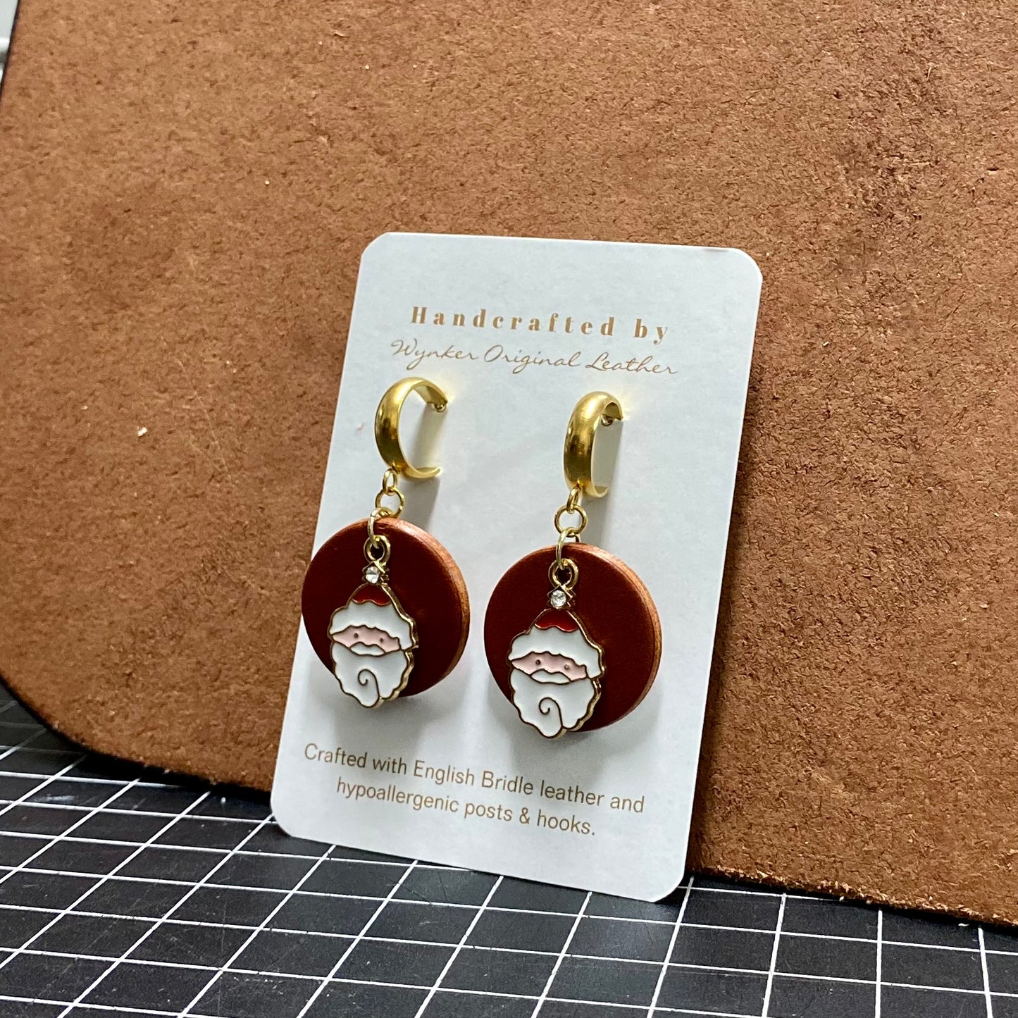 Christmas Santa Earrings